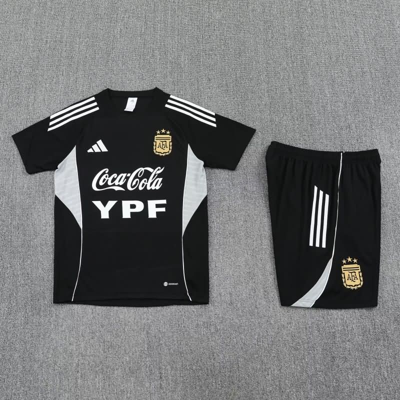 AAA Quality Argentina 2025 Black Soccer Training Sets 02