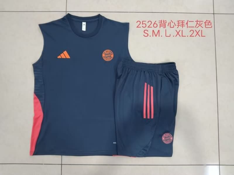 AAA Quality Bayern Munich 25/26 Dark Blue Soccer Training Sets
