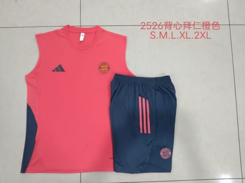 AAA Quality Bayern Munich 25/26 Orange Soccer Training Sets 02