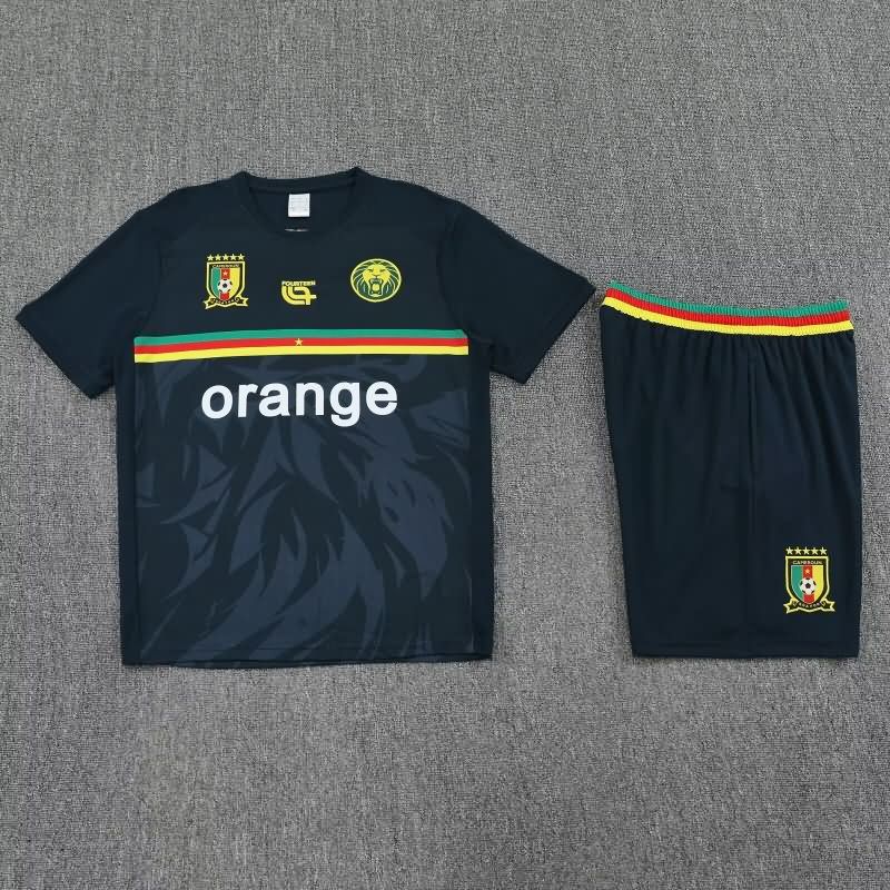 AAA Quality Cameroon 2025 Dark Blue Soccer Training Sets