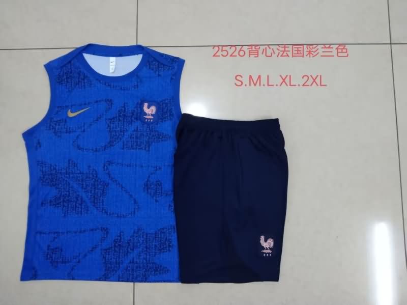 AAA Quality France 2025 Blue Soccer Training Sets 02 AAA Quality France 2025 Blue Soccer Training Sets 02