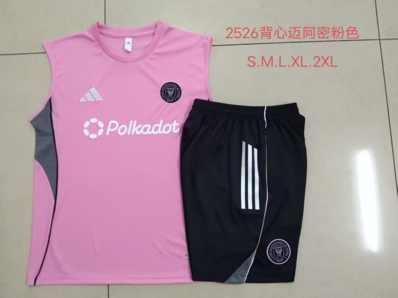 AAA Quality Inter Miami 2025 Pink Soccer Training Sets