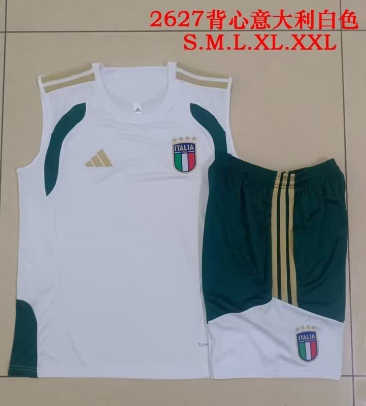 AAA Quality Italy 2026 White Soccer Training Sets 02