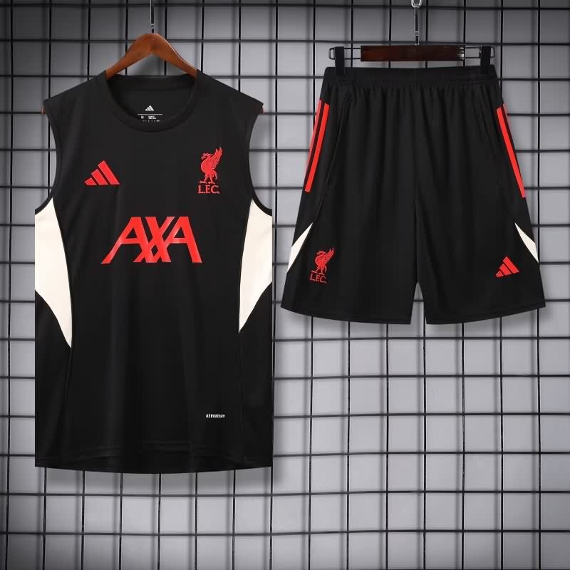AAA Quality Liverpool 25/26 Black Soccer Training Sets