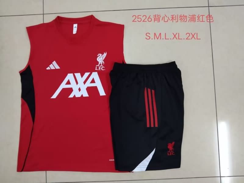 AAA Quality Liverpool 25/26 Red Soccer Training Sets 02