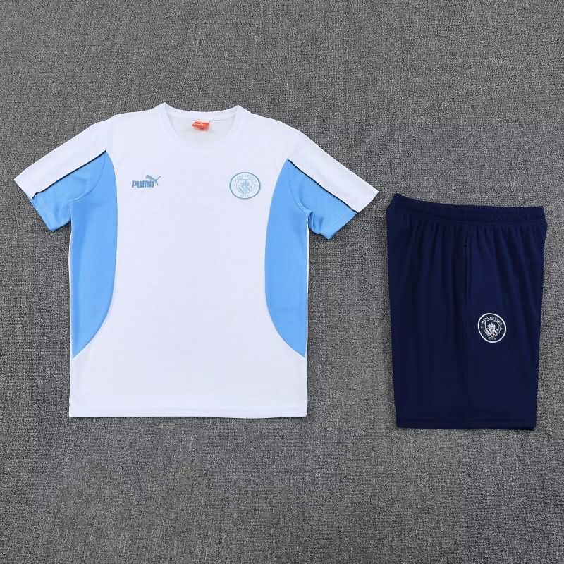 AAA Quality Manchester City 25/26 White Soccer Training Sets