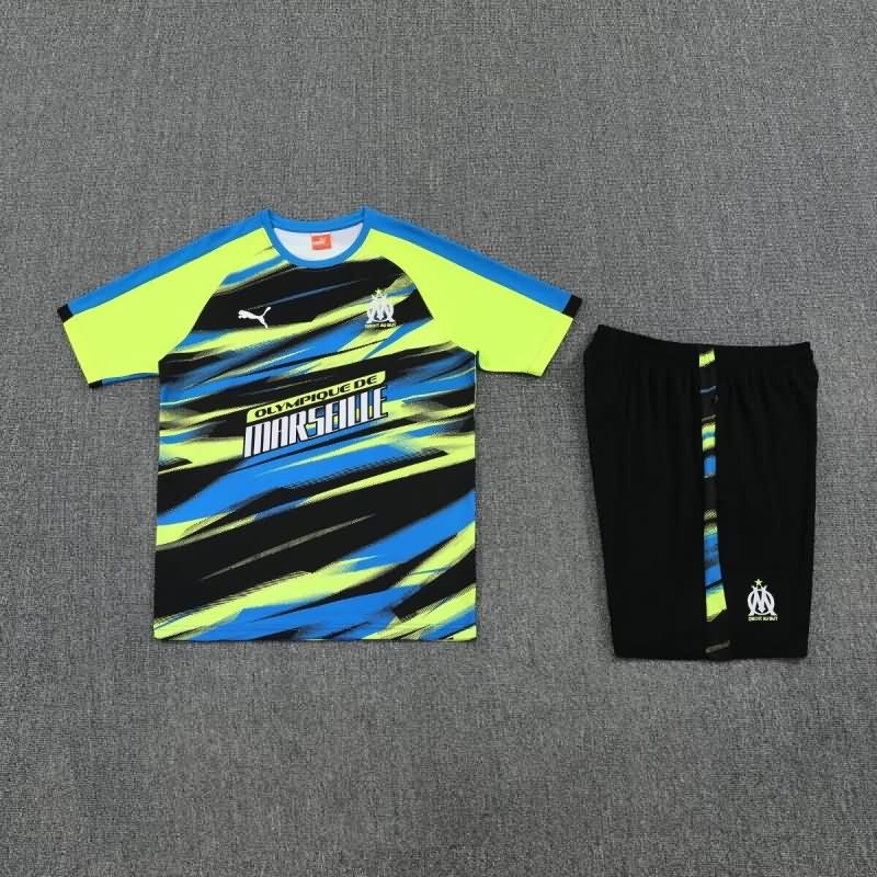 AAA Quality Marseilles 25/26 Yellow Soccer Training Sets