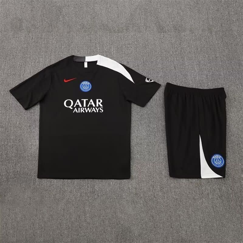 AAA Quality Paris St German 25/26 Black Soccer Training Sets