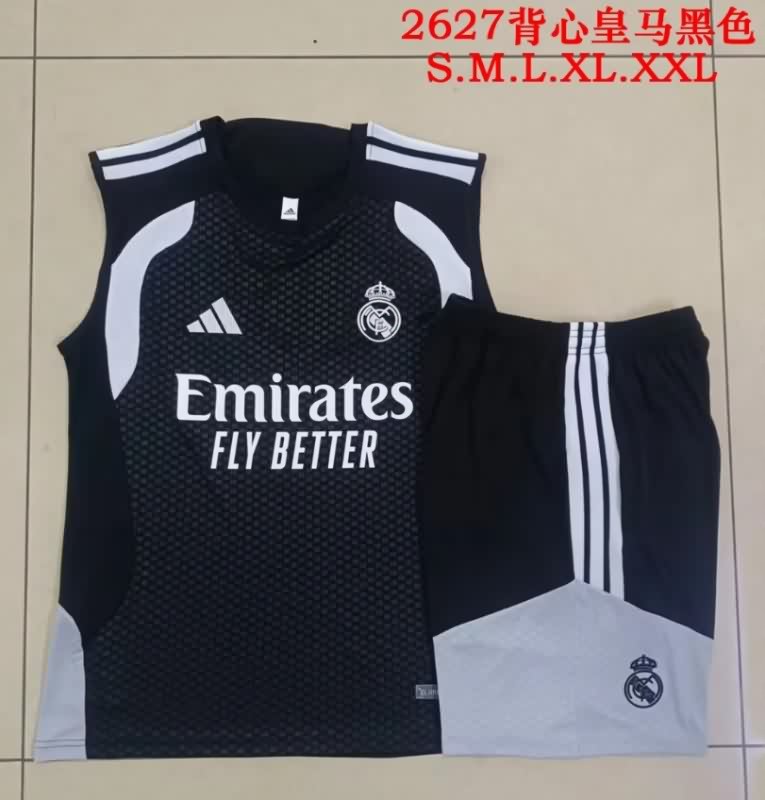 AAA Quality Real Madrid 25/26 Black Soccer Training Sets 03