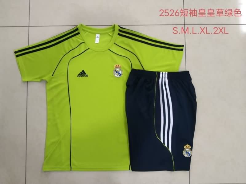 AAA Quality Real Madrid 25/26 Green Soccer Training Sets 03