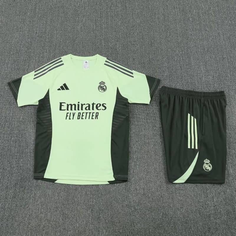 AAA Quality Real Madrid 25/26 Green Soccer Training Sets 04