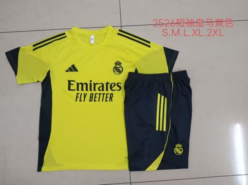 AAA Quality Real Madrid 25/26 Yellow Soccer Training Sets 02 AAA Quality Real Madrid 25/26 Yellow Soccer Training Sets 02