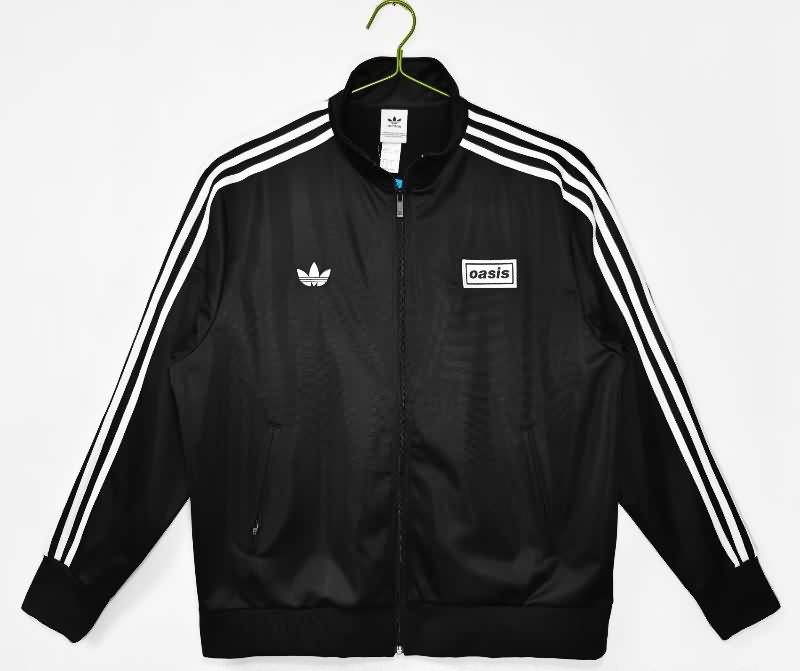 AAA Quality Adidas Oasis 2025 Black Soccer Jacket