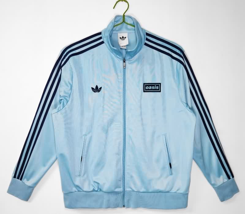 AAA Quality Adidas Oasis 2025 Blue Soccer Jacket