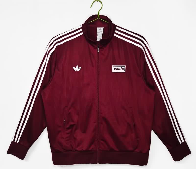 AAA Quality Adidas Oasis 2025 Red Soccer Jacket