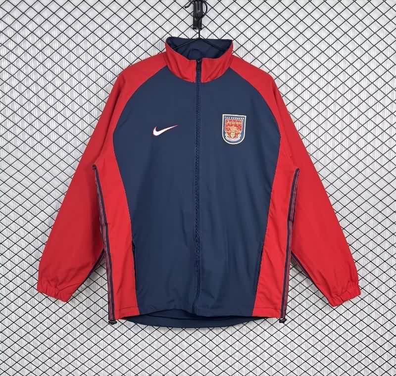 AAA Quality Arsenal 25/26 Dark Blue Soccer Windbreaker 03