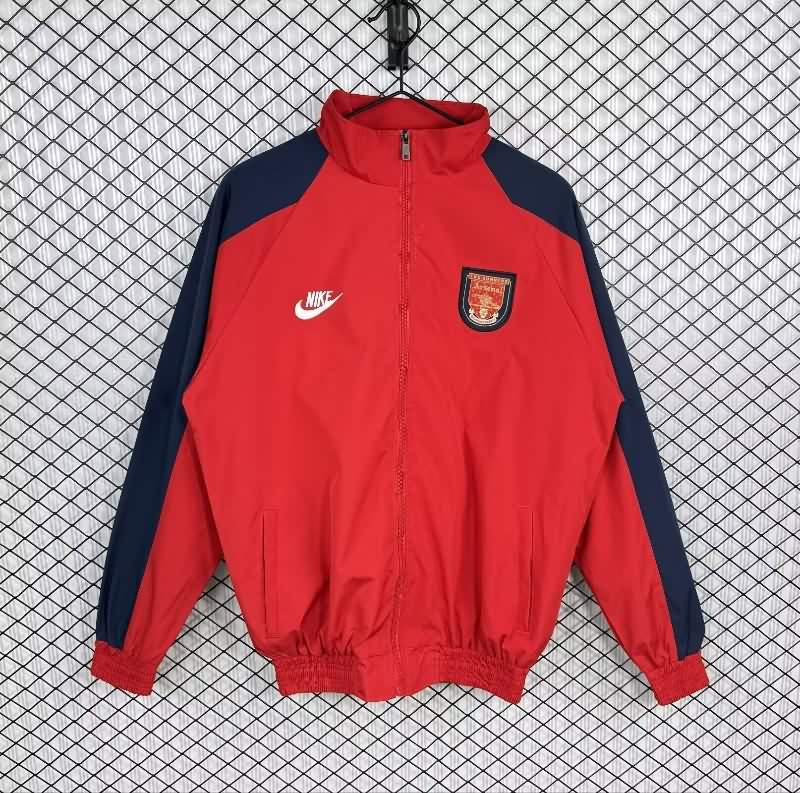 AAA Quality Arsenal 25/26 Red Soccer Windbreaker 04