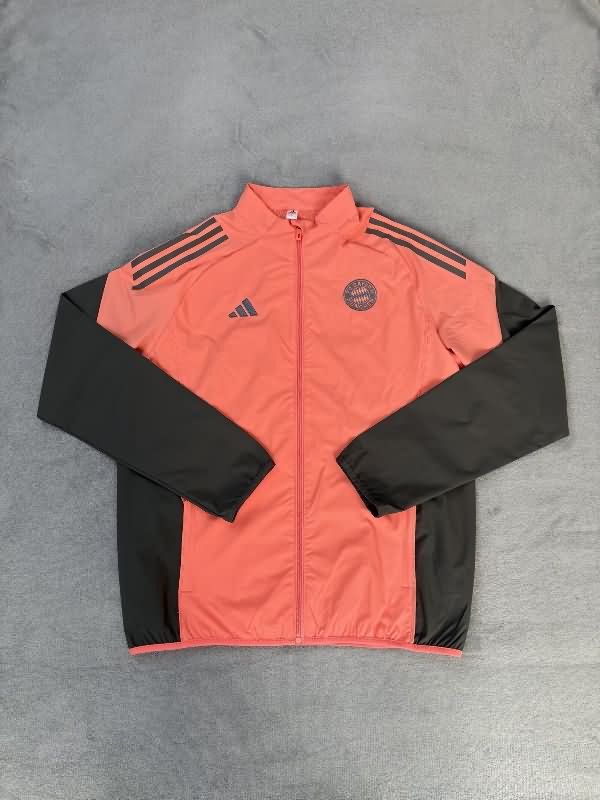 AAA Quality Bayern Munich 25/26 Orange Soccer Windbreaker AAA Quality Bayern Munich 25/26 Orange Soccer Windbreaker