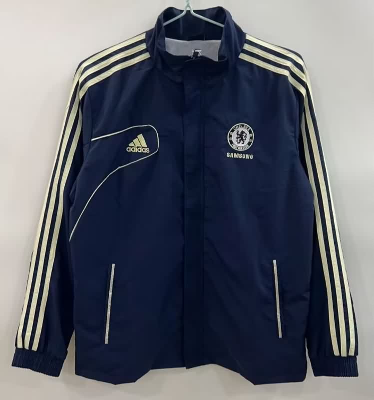 AAA Quality Chelsea 25/26 Dark Blue Soccer Windbreaker 03