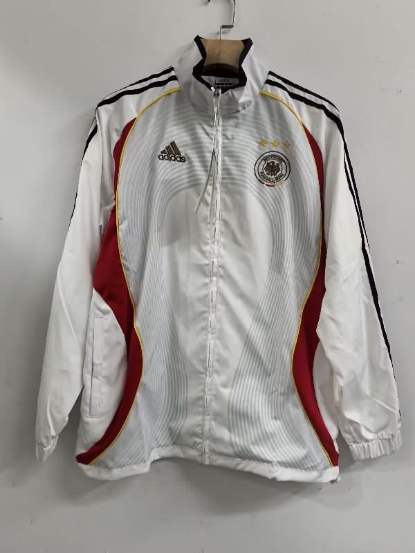AAA Quality Germany 2025 White Soccer Windbreaker 02 AAA Quality Germany 2025 White Soccer Windbreaker 02