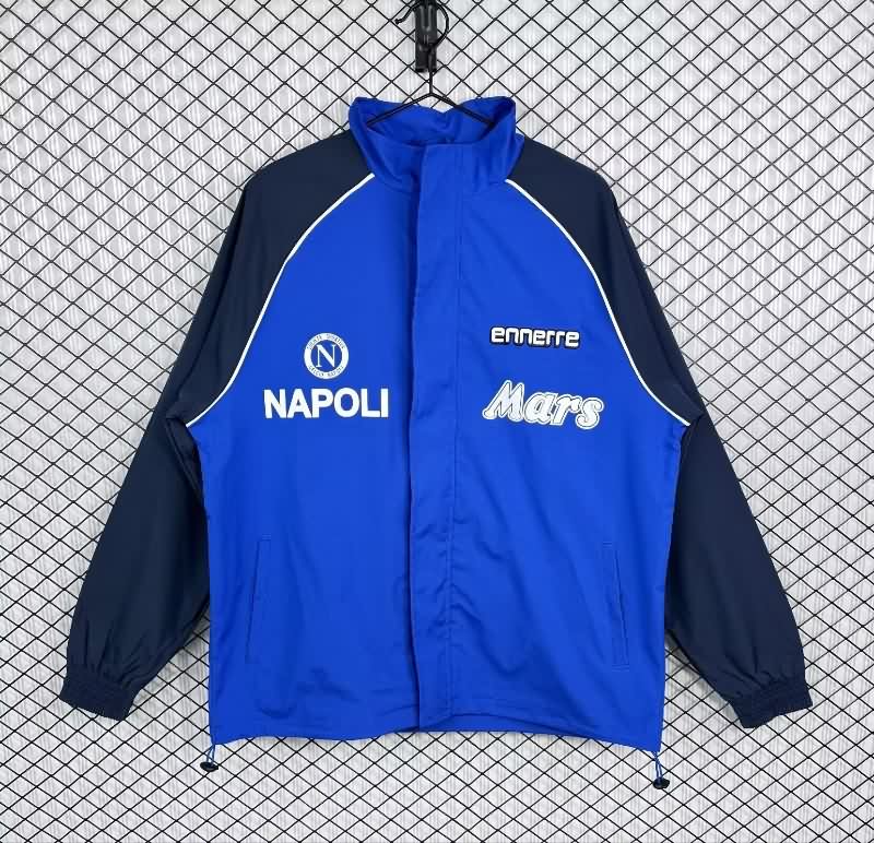AAA Quality Napoli 25/26 Blue Soccer Windbreaker 03