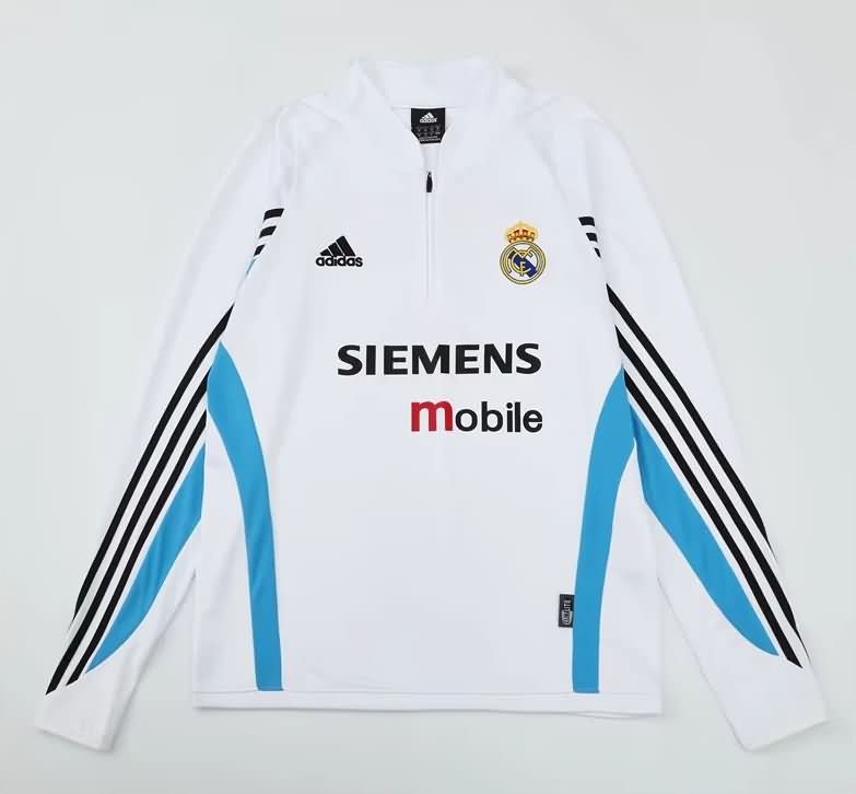 AAA Quality Real Madrid 2003/04 White Soccer Sweater