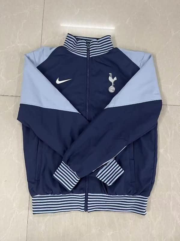 AAA Quality Tottenham Hotspur 25/26 Dark Blue Soccer Windbreaker