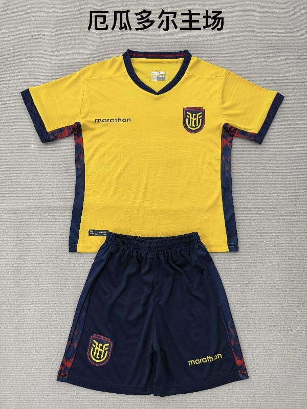 Ecuador 2026 Home Soccer Jersey