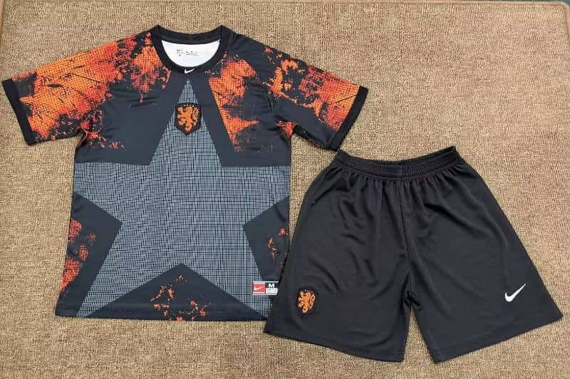 Netherlands 2026 Goalkeeper Black Soccer Jersey