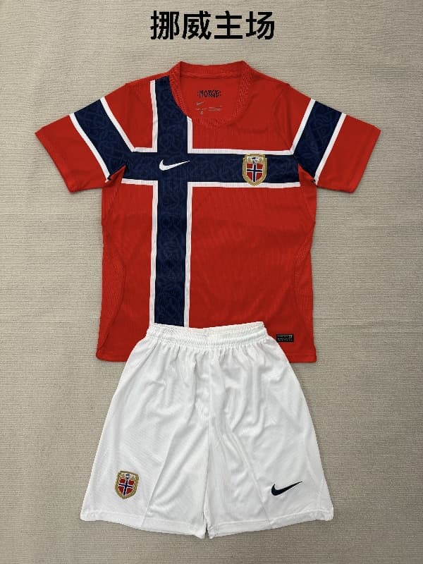 Norway 2026 Home Soccer Jersey