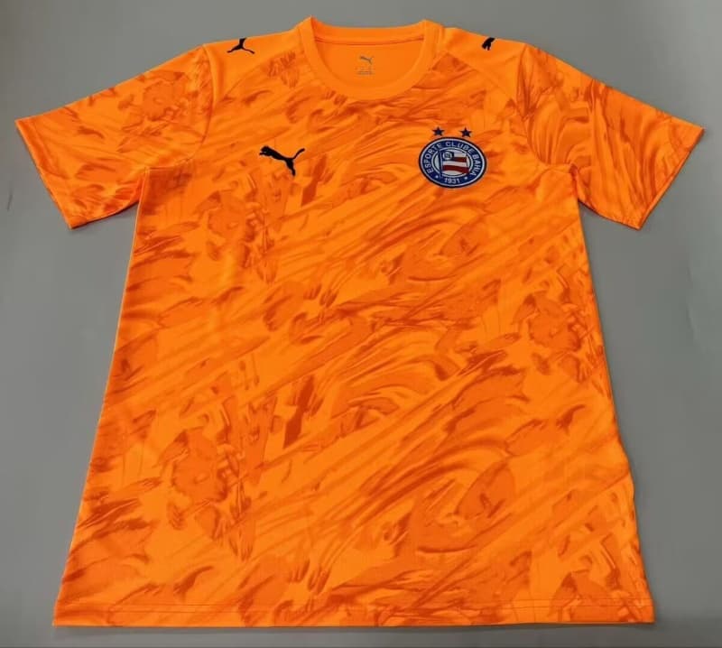 AAA Quality Bahia 2026 Goalkeeper Orange Soccer Jersey