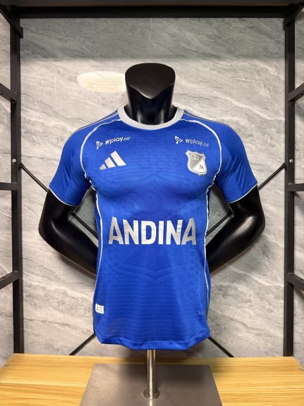 AAA Quality Millonarios 2026 Home Soccer Jersey (Player)