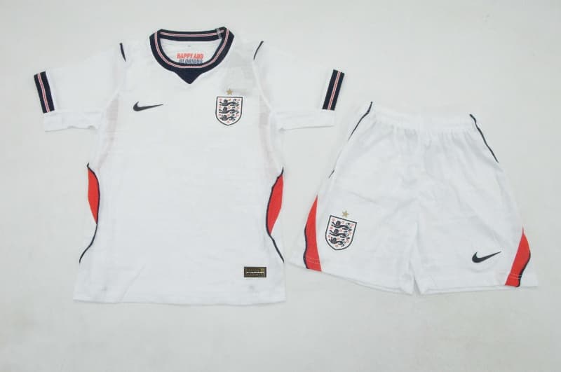 Kids England 2026 World Cup Home Soccer Jersey And Shorts (Player)