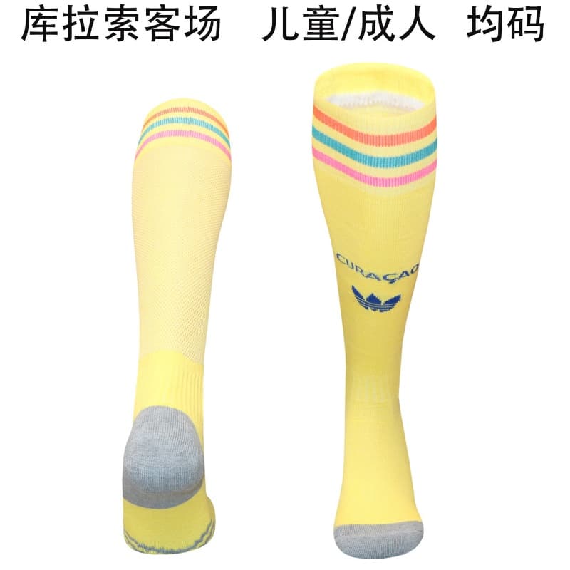 AAA Quality Curacao 2026 Away Soccer Socks