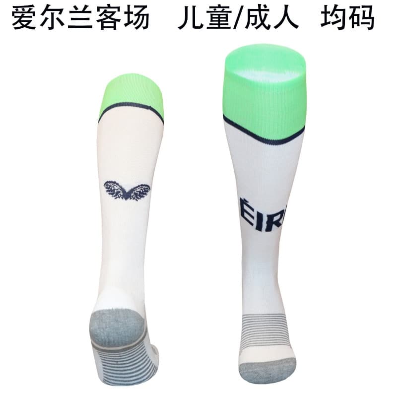 AAA Quality Ireland 2026 Away Soccer Socks AAA Quality Ireland 2026 Away Soccer Socks