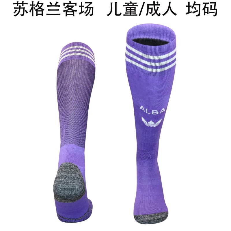 AAA Quality Scotland 2026 Away Soccer Socks AAA Quality Scotland 2026 Away Soccer Socks