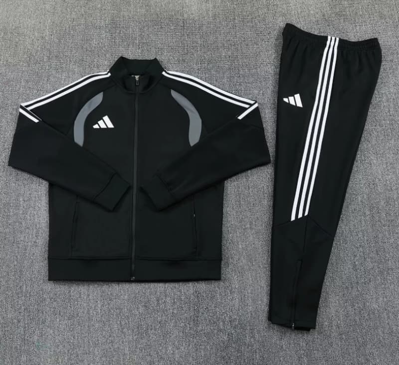 AAA Quality Adidas 2026 Black Soccer Tracksuit 02