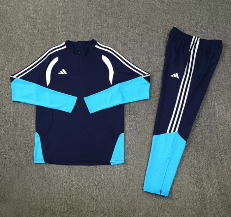 AAA Quality Adidas 2026 Dark Blue Soccer Tracksuit