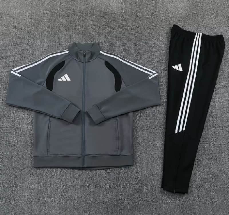 AAA Quality Adidas 2026 Grey Soccer Tracksuit