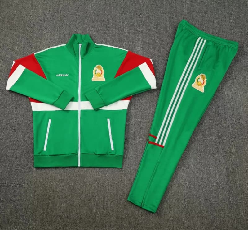 AAA Quality Mexico 2026 Green Soccer Tracksuit