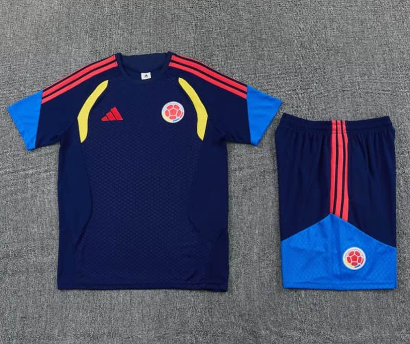 AAA Quality Colombia 2026 Dark Blue Soccer Training Sets 02 AAA Quality Colombia 2026 Dark Blue Soccer Training Sets 02