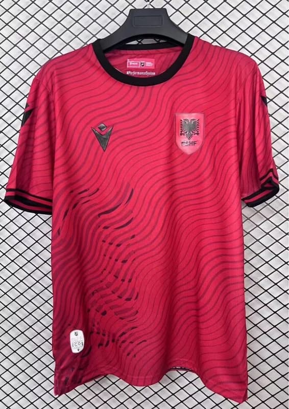 AAA Quality Albania 2026 Home Soccer Jersey AAA Quality Albania 2026 Home Soccer Jersey