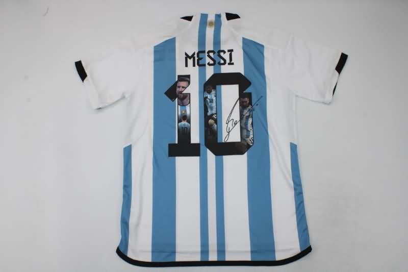 AAA Quality Argentina 2022 World Cup Signature 3 Stars Soccer Jersey 02