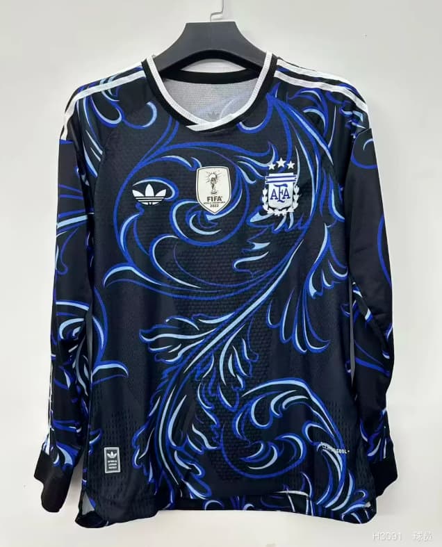 AAA Quality Argentina 2026 World Cup Away Long Sleeve Soccer Jersey (Player)