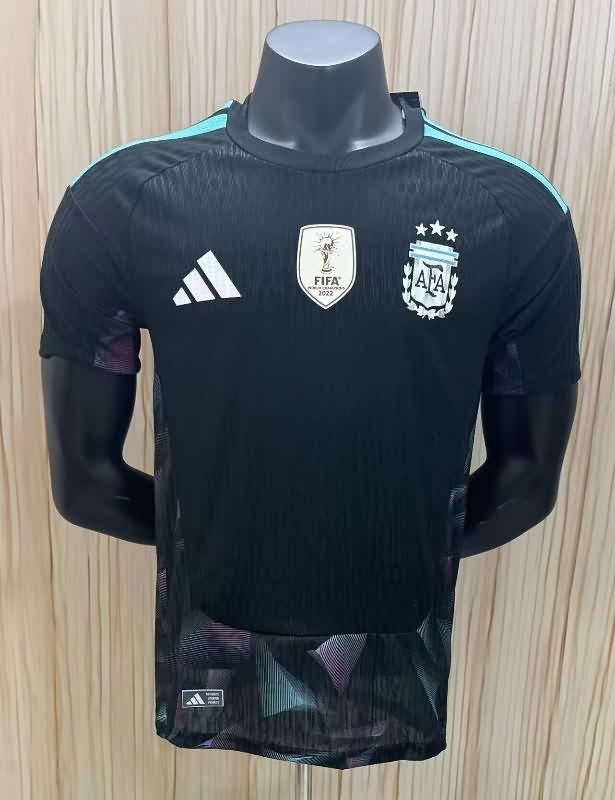 AAA Quality Argentina 2026 World Cup Goalkeeper Black Soccer Jersey (Player)