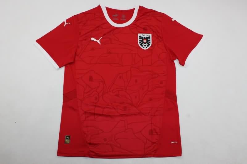 AAA Quality Austria 2024 Home Soccer Jersey