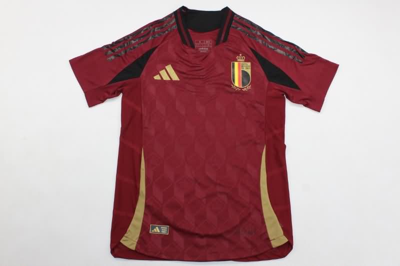 AAA Quality Belgium 2024 Home Soccer Jersey (Player)