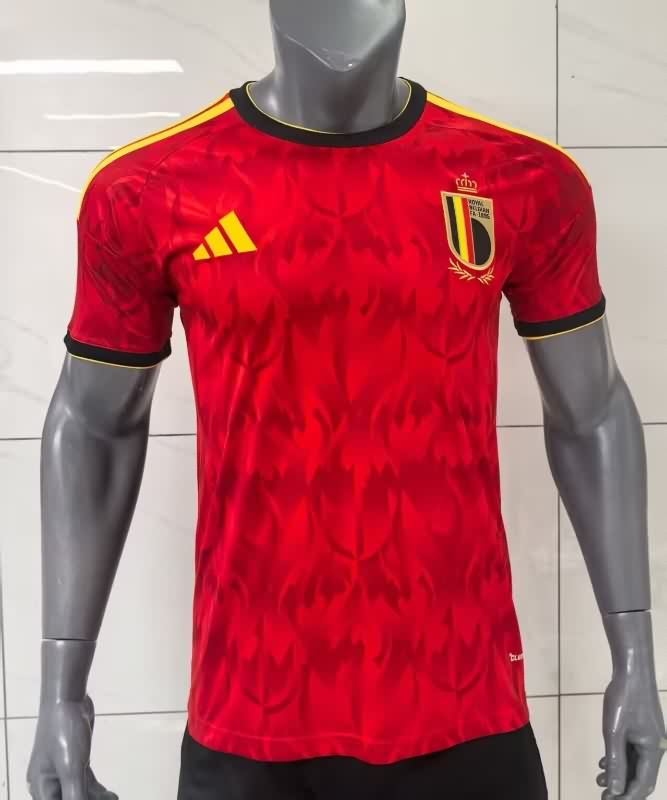 AAA Quality Belgium 2025 Home Soccer Jersey