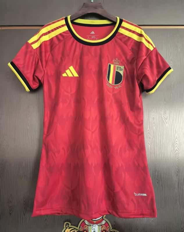 AAA Quality Belgium 2025 Home Women Soccer Jersey