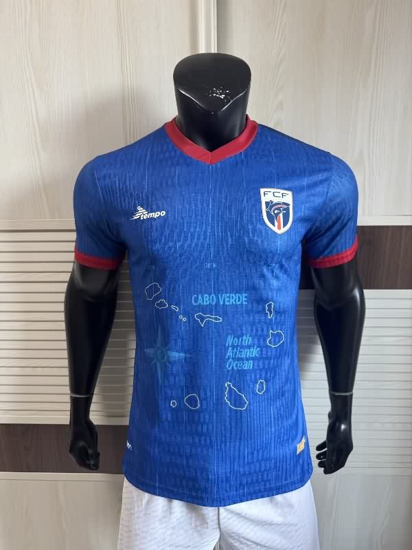 AAA Quality Cape Verde 2025 Home Soccer Jersey (Player)